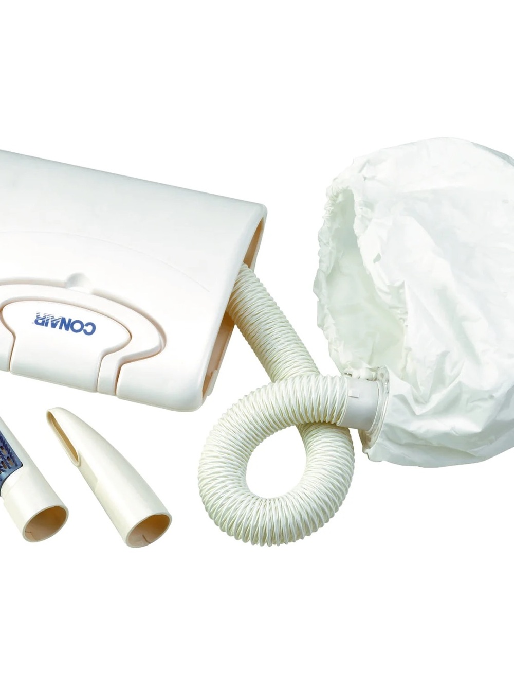 Conair Soft Bonnet Hair Dryer Model SB1 With Attachments Carrying Case